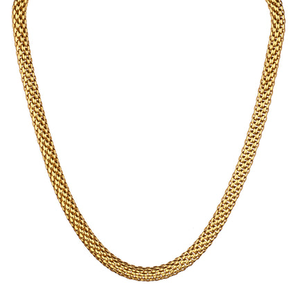 18kt Yellow Gold Flex'It Chain / Necklace By Fope'. 60 Grams
