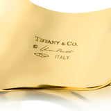 Tiffany & Co 18kt Yellow Gold Elsa Peretti Small Bone Cuff