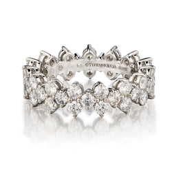 Tiffany & Co "Aria Collection" Diamond Eternity Ring. 2.50ct Tw