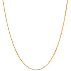 18kt Yellow Gold Foxtail Chain. 26" (L). Weight: 13 Grams