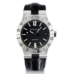 Bulgari Diagono Stainless Steel Automatic Wristwatch. LC 35