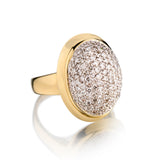 Ladies 14kt Yellow Gold Diamond Ring. 1.87ct TW