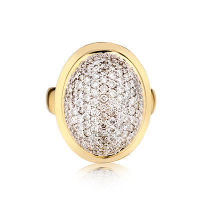 Ladies 14kt Yellow Gold Diamond Ring. 1.87ct TW