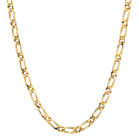 14kt Yellow Gold Figaro Chain by "Chimento"