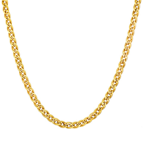 18kt Yellow Gold Chain. Made in Italy. Weight: 23 Grams