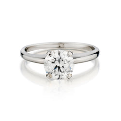 Platinum Diamond Solitaire Ring. 1.20ct Brilliant Cut Diamond