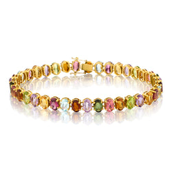 H. Stern 18kt Yellow Gold Semi Precious Stone Bracelet