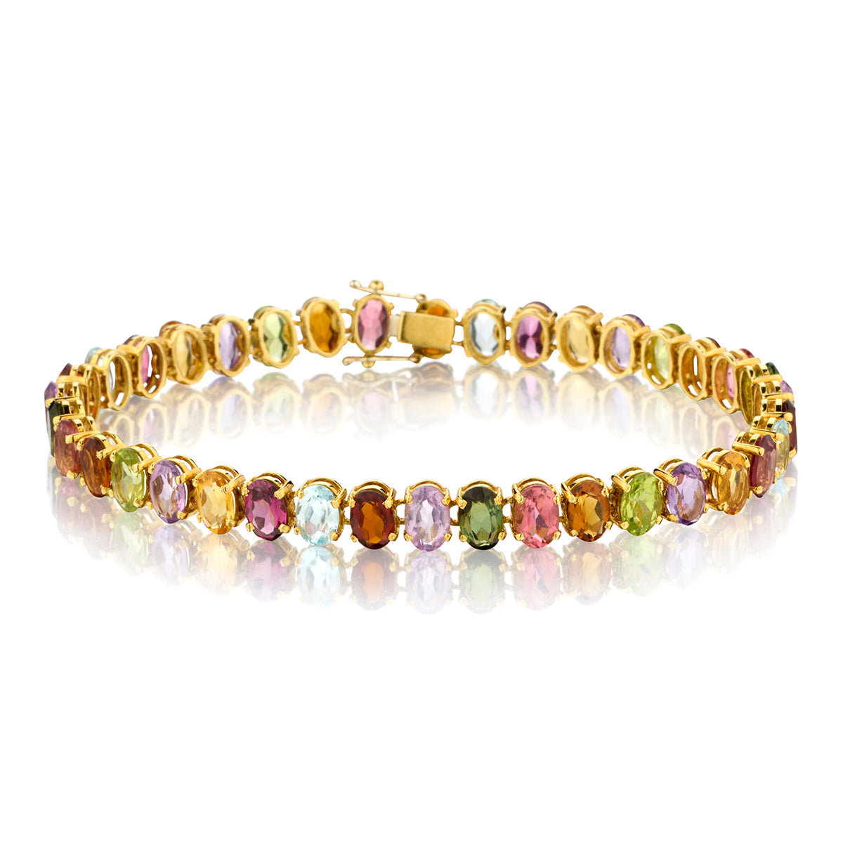 H. Stern 18kt Yellow Gold Semi Precious Stone Bracelet | Van Rijk ...