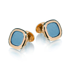 Patek Philippe 18kt Yellow Gold "Nautilus" Cufflinks.