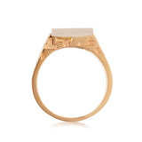 Mens 14kt Yellow Gold Diamond Ring. 0.90ct Tw - view 2