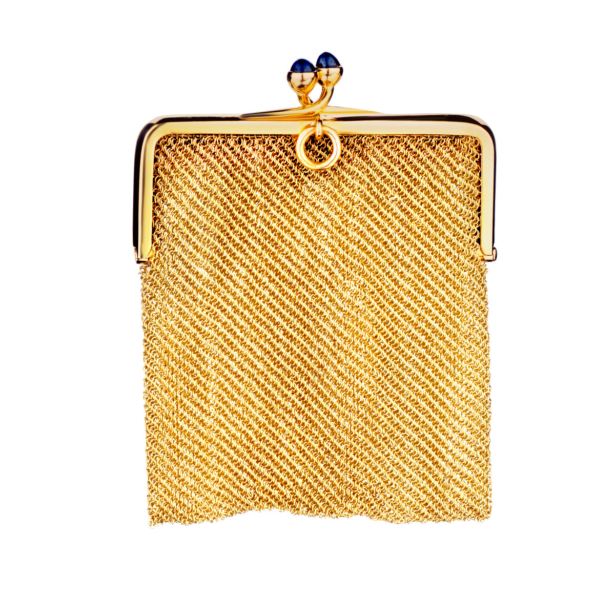 Vintage 14kt Yellow Gold Change Purse. Weight: 38.33 grams