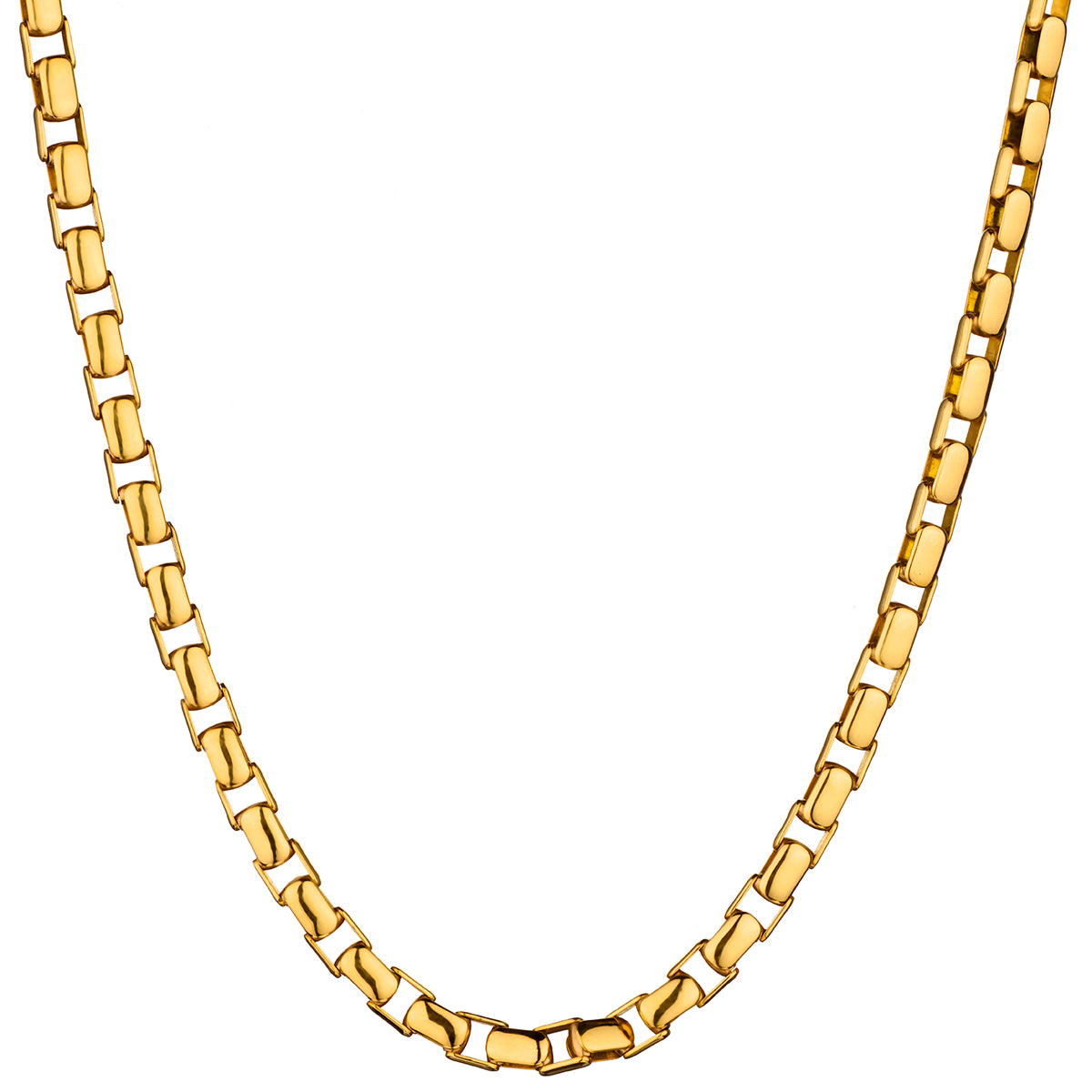 18kt Yellow Gold Link Chain. Weight: 60 Grams