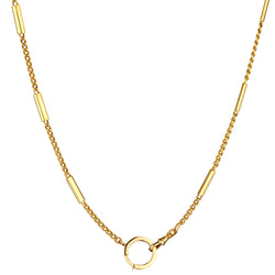 Vintage 18kt Yellow Gold Chain. Weight: 26 grams.