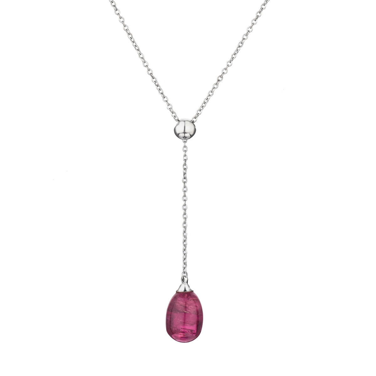 Tiffany & Co Rainbow Lavalier Pink Rubelite Pendant
