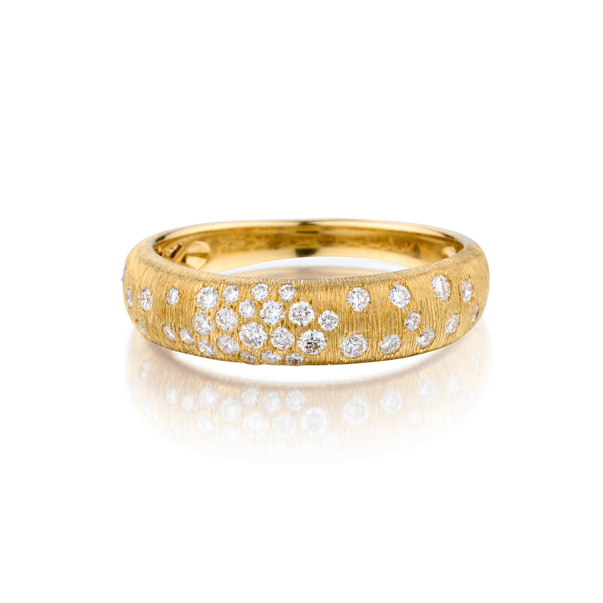 18kt Yellow Gold Diamond Band 0.33 ct Tw