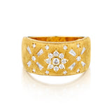 18kt Yellow Gold Diamond Band. 0.40ct Tw - view 2