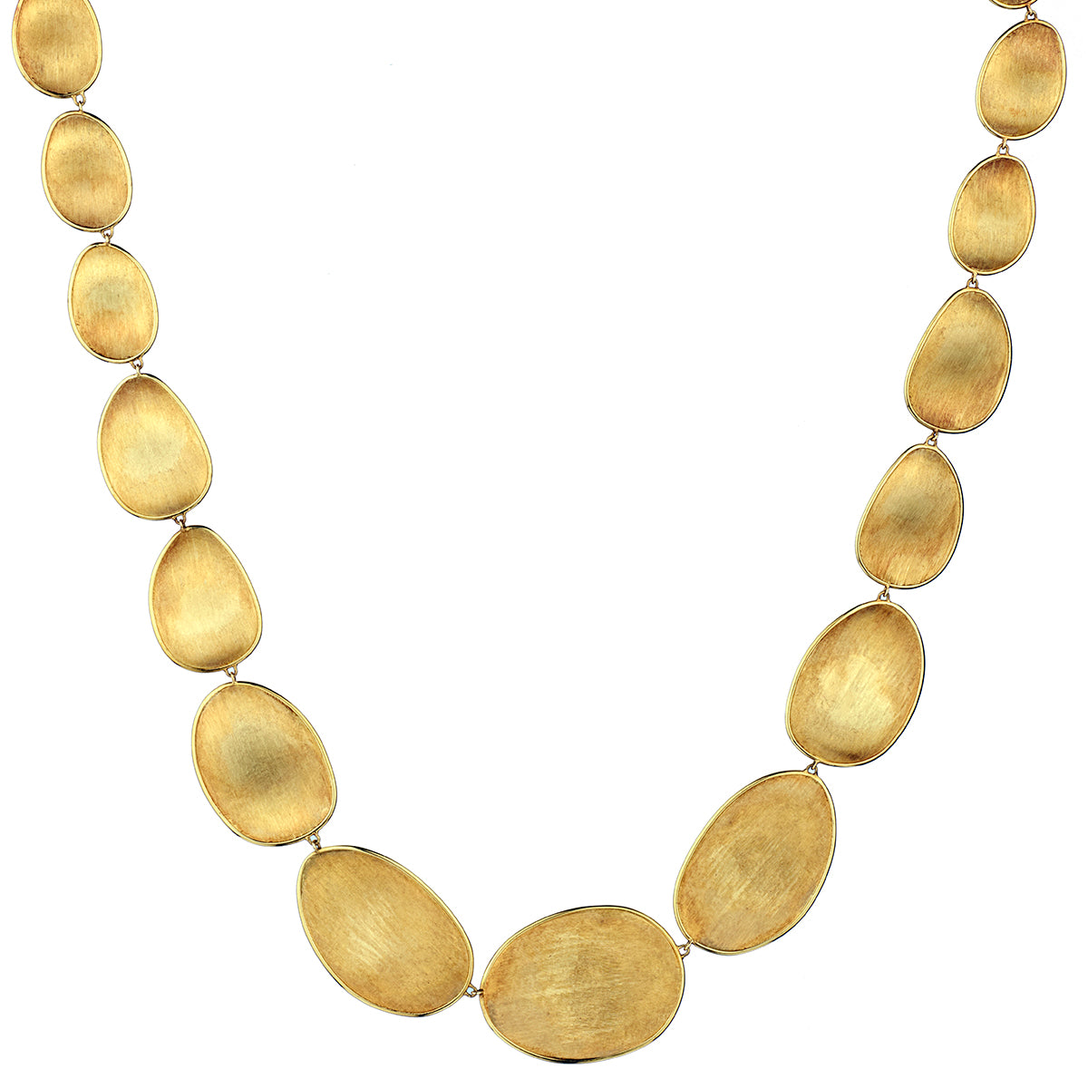 Marco Bicego 18kt Yellow Gold Medium Collar Necklace. Lunaria Collection. Ref:CB1777 Y02