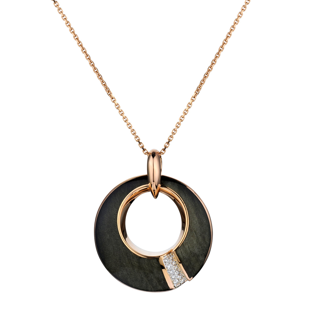 Chimento "Desiderio " Necklace in 18kt Rose Gold .