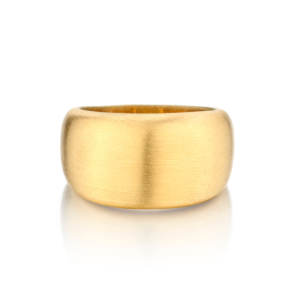 Cartier Vintage 18kt Yellow Gold Band. 13mm