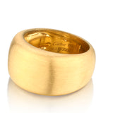 Cartier Vintage 18kt Yellow Gold Band. 13mm - view 2