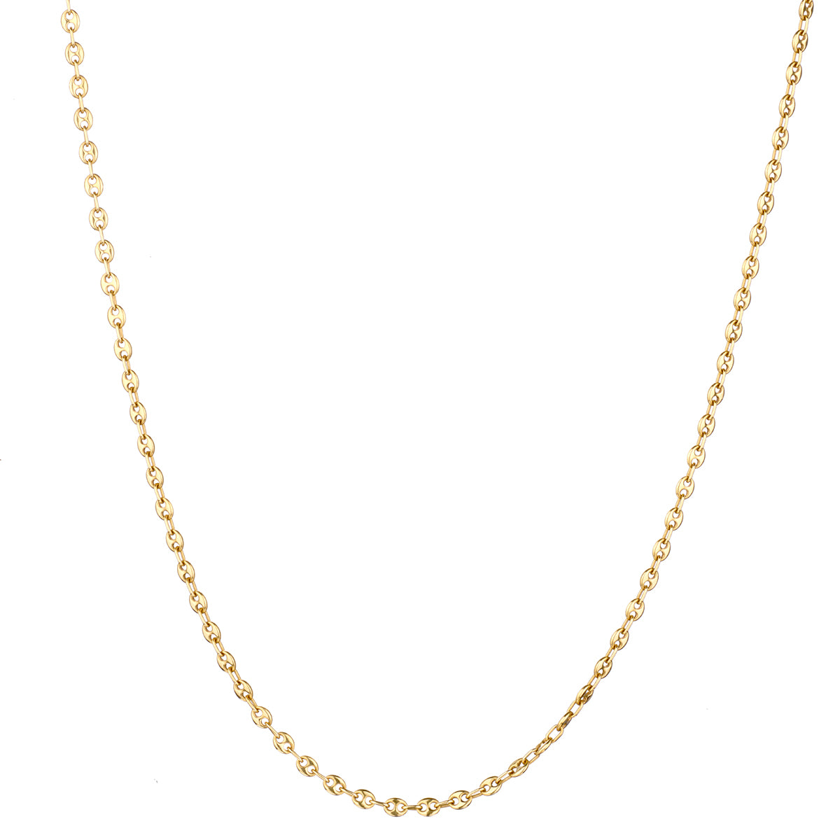 18kt Yellow Gold "Gucci Link" Chain. 24" (L). 16 grams.