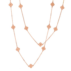Van Cleef & Arpels Sweet Alhambra Long Necklace. 16 Motif