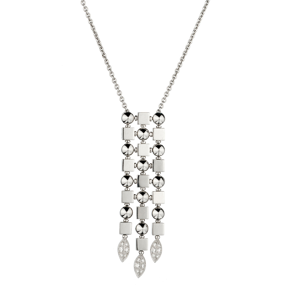 Bvlgari  Bulgari "Lucea Collection" Pendant in 18kt White Gold