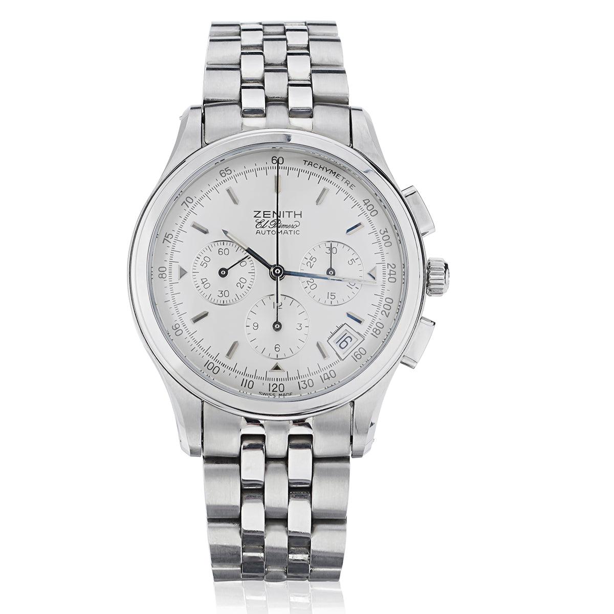 Zenith El Primero Chronograph in Steel. Ref: 16/02.0500.400.01