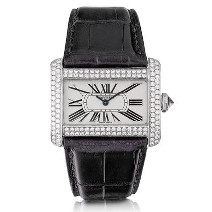 Cartier Tank Divan in Stainless Steel. Ref: 2599