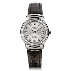 Ladies Rolex Cellini in 18kt White Gold Wristwatch.  Ref: 6671.