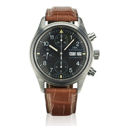 IWC Der Flieger Collection in Steel. Chronograph. 39mm. Automatic
