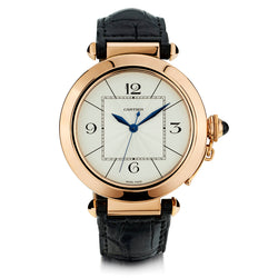 XL Pasha de Cartier in 18kt Pink Gold. 42mm .Ref:2005
