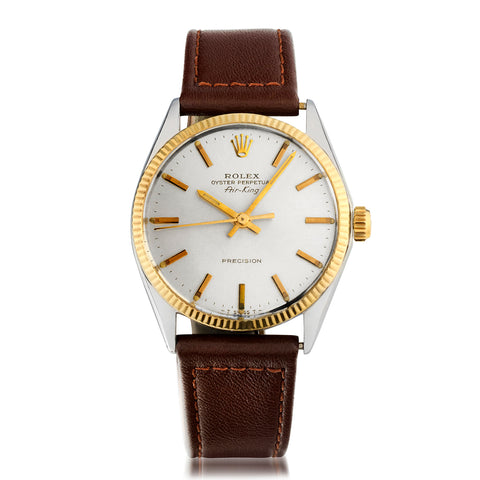 Rolex Oyster Perpetual Air King 5501 Automatic Two-Tone Watch. Circa 1977