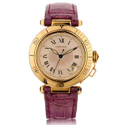 Cartier Pasha Unisex Gold Watch. Ref: 1023