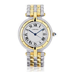 Cartier Panthere Vendome Wristwatch. Stainless Steel and 18kt Yellow Gold. 29 mm