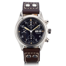 IWC Der Flieger Collection in Steel. Chronograph. 39mm. Automatic