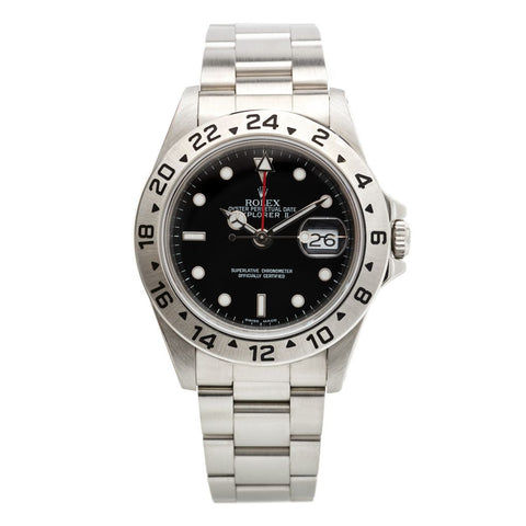Rolex Explorer II S/S Black Dial Ref. 16570 Watch. Circa 2005