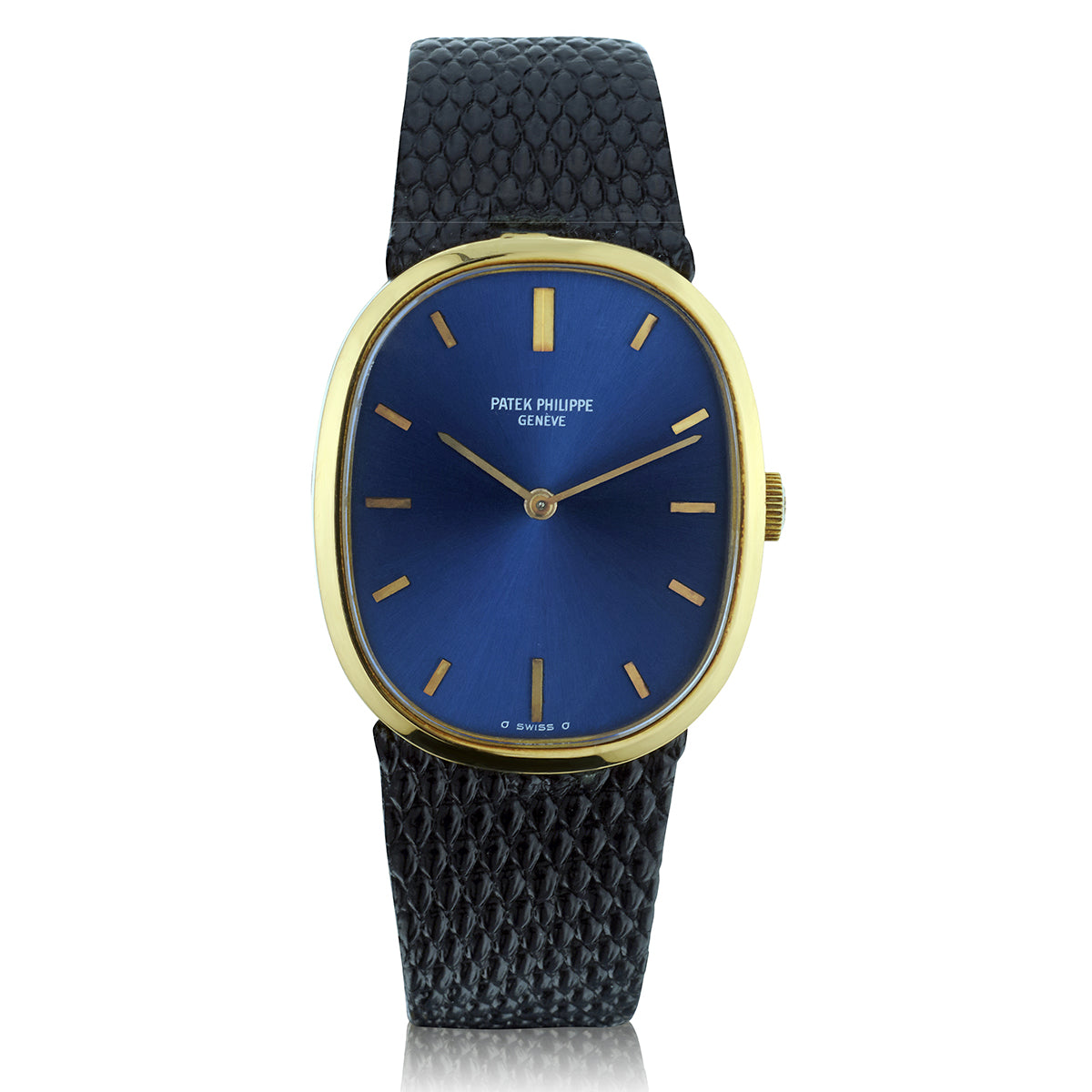 Patek Philippe Golden Ellipse Wristwatch. Sigma Dial. 18kt Yellow Gold ...