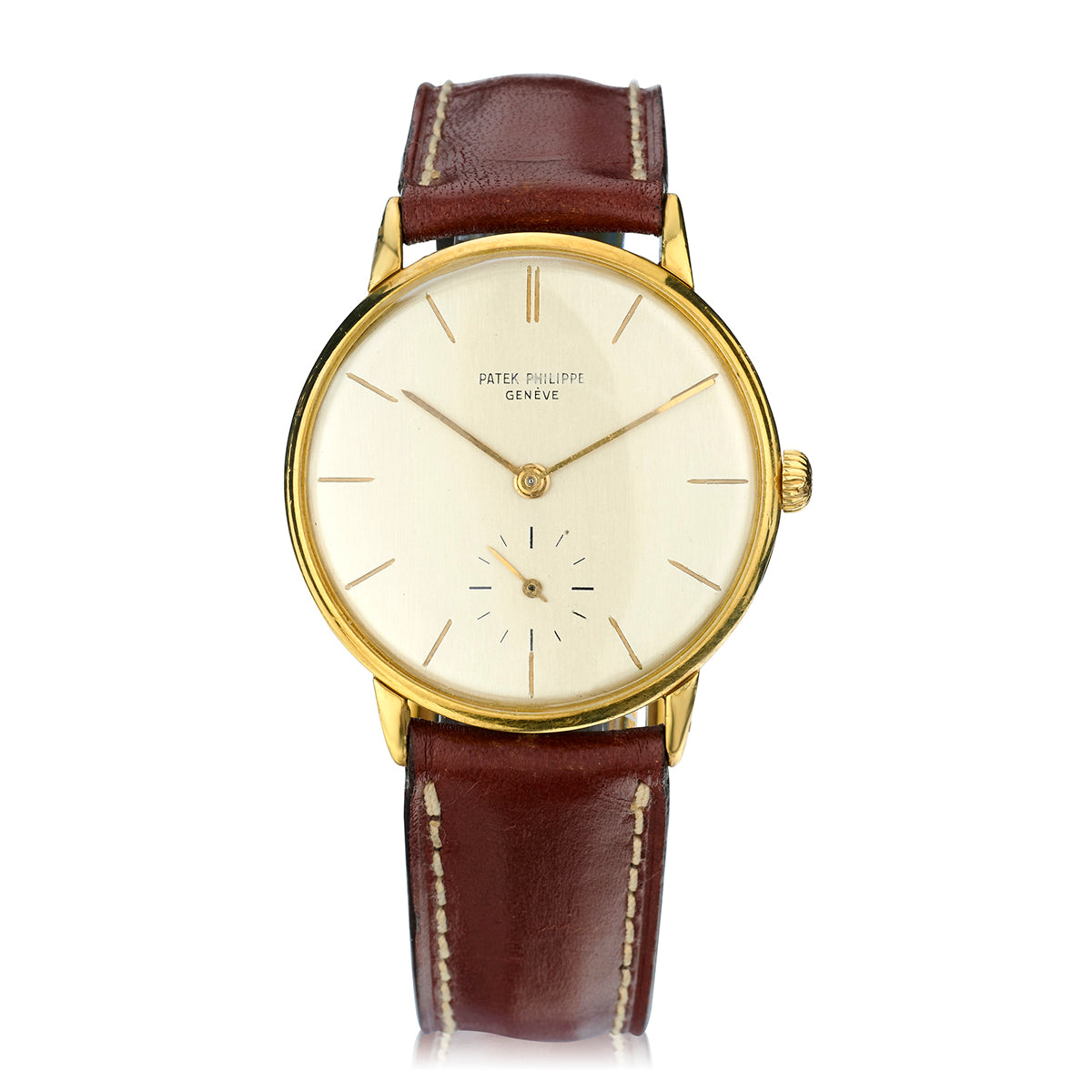 Patek Philippe Calatrava in 18kt Yellow Gold. Circa 1965. Ref:3410.