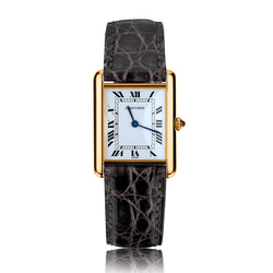 Cartier 18KT Yellow Gold Midsize Tank Louis Quartz Watch