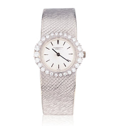 Ladies 18kt White Gold International Watch Company Dress Watch.