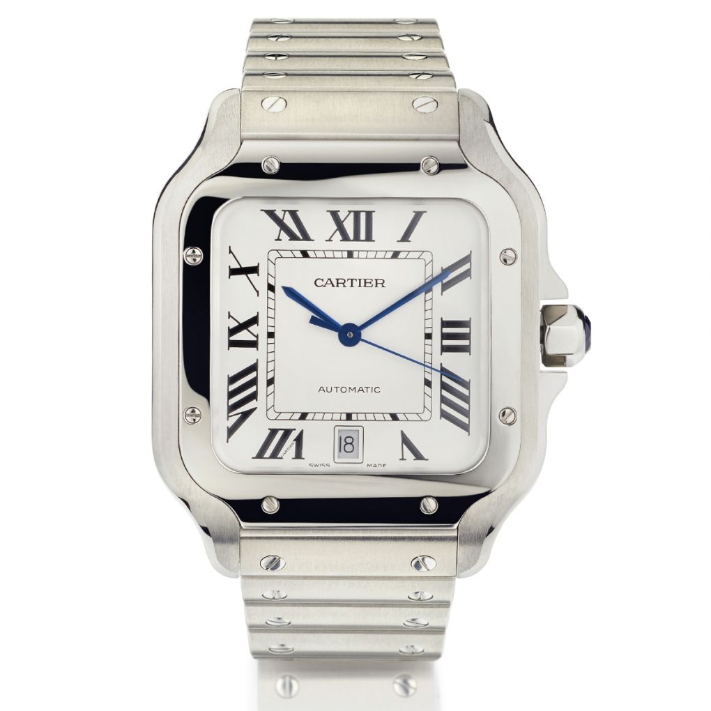 Cartier Santos Squelette Stainless Steel 40MM Watch – Van Rijk