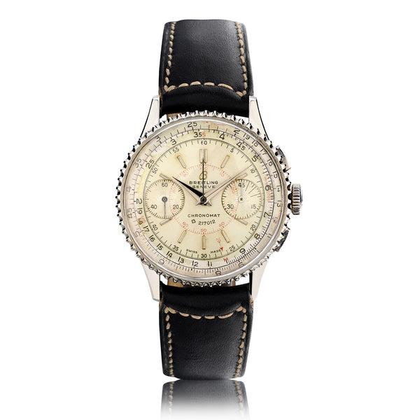 Vintage Breitling Chronomat 217012 in Steel. Multi Scale Dial. Ref