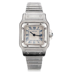 Cartier Santos Galbee Ladies in Stainless Steel Wristwatch.