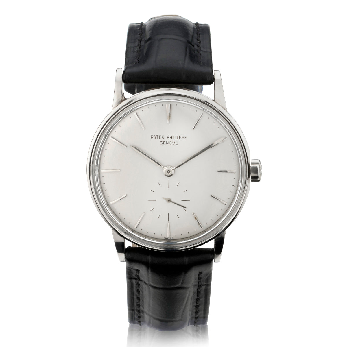 Patek Philippe Calatrava Vintage 18kt White Gold Watch. Ref: 3425.