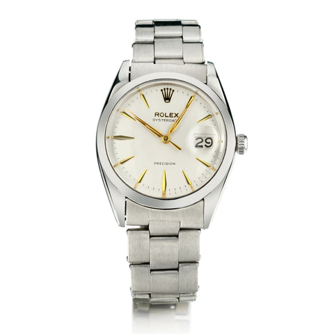 Vintage Rolex Oyster Date Precision Wristwatch in Steel. Ref: 6694