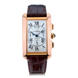 Cartier Tank Americaine XL Chronograph .18kt Rose Gold. Ref:3702