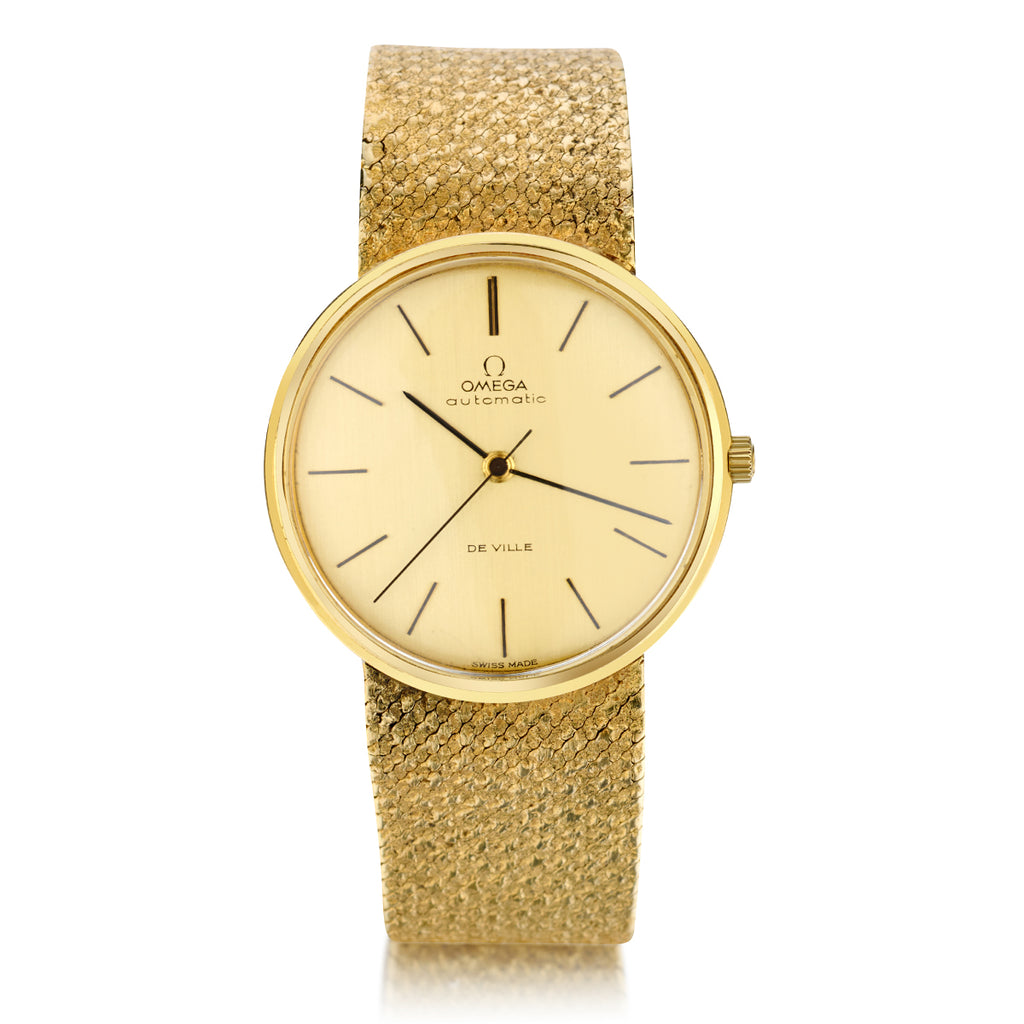 Omega De Ville 18kt Yellow Gold Automatic Ref: 161024 – Van