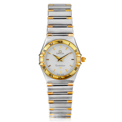 Omega Constellation Ladies Stainless Steel and 18kt Yellow Gold. Ref: 1262.10.00