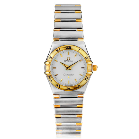 Omega Constellation Ladies Stainless Steel and 18kt Yellow Gold. Ref: 1262.10.00
